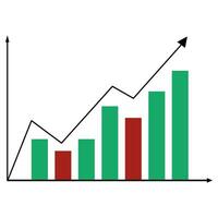 investera pengar finansiera vektor