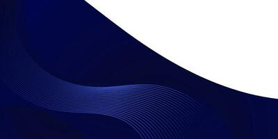 abstrakt blå företags- bakgrund med lysande rader vektor
