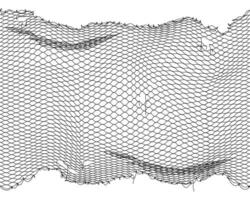 Fisch Netz Hintergrund, Fischnetz Muster mit Löcher vektor