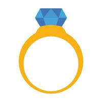 Diamant Ring Symbol Vektor