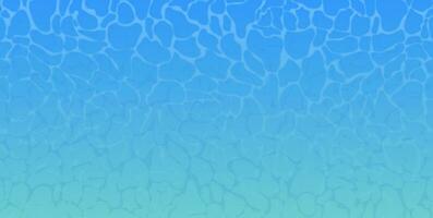 Sommer- Blau schwimmen Schwimmbad Muster. Meer, Ozean Oberfläche. Overhead oben Sicht. Vektor Illustration im eben Stil