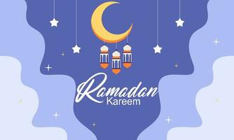 islamisch Ramadan kareem Feier. islamisch Gruß Karte Vorlage mit Ramadan zum Hintergrund Design vektor