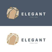 Juwel Diamant Vorlage Illustration Edelstein Logo Design Linie vektor