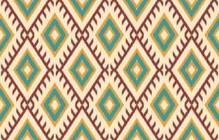 etnisk abstrakt ikat konst. aztec prydnad skriva ut. geometrisk etnisk mönster sömlös Färg orientalisk. design för bakgrund ,ridå, matta, tapet, Kläder, omslag, batik, vektor illustration.