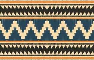 etnisk abstrakt ikat konst. aztec prydnad skriva ut. geometrisk etnisk mönster sömlös Färg orientalisk. design för bakgrund ,ridå, matta, tapet, Kläder, omslag, batik, vektor illustration.