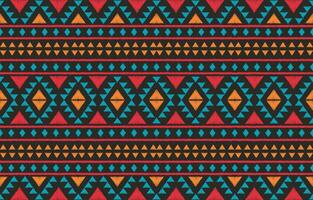 ethnisch abstrakt Ikat Kunst. aztekisch Ornament drucken. geometrisch ethnisch Muster nahtlos Farbe orientalisch. Design zum Hintergrund ,Vorhang, Teppich, Hintergrund, Kleidung, Verpackung, Batik, Vektor Illustration.