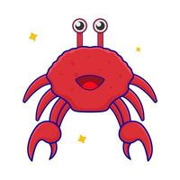 Krabbe Tier Illustration vektor