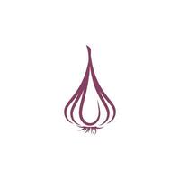 Knoblauch Vektor Symbol Illustration Design