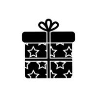 Weihnachten die Geschenke Symbol Vektor. Weihnachten Box Illustration unterzeichnen. Weihnachten Geschenk Symbol. Weihnachten Logo. vektor