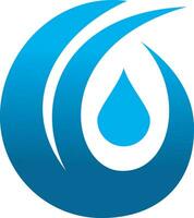bio vatten abstrakt aqua logotyp vektor