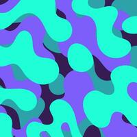 Blau lila Farbe Flüssigkeit Kunst abstrakt Hintergrund Konzept Design Vektor Illustration