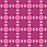 rosa magenta persika reste sig mandala sömlös blommig årgång interiör platt design bakgrund vektor illustration