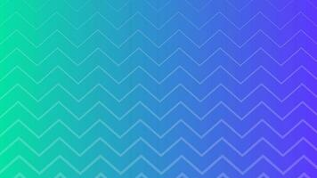 modern bunt Gradient Hintergrund mit zick Zack Linien vektor