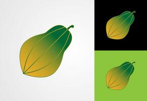 frukt pepe färg sidor vektor illustration fri vektor