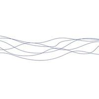 enkel abstrakt blå Färg kaotisk tunn linje mönster konst vektor