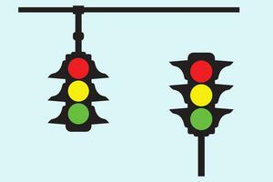 trafik ljus ikon vektor illustration.