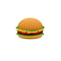 burger-fast-food-illustration vektor