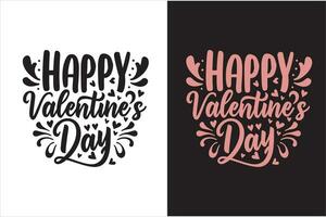 Valentinstag Tag Typografie T-Shirt Design, Valentinstag T-Shirt Ideen zum Paare, Valentinstag Marke T-Shirt Design. Valentinstag Hemd Ideen zum Mama und Tochter vektor