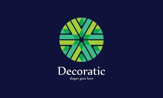 Logo Vektor Dekoration unendlich Prämie Design Geschäft aufwendig Kreis futuristisch Element gestalten Design