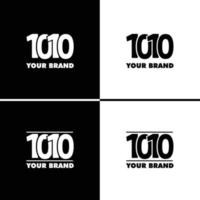 1010 Logo und Symbole kostenloser Vektor