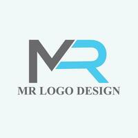 professionell herr brev logotyp design service vektor