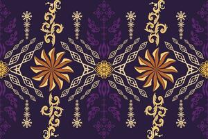 geometrisches ethnisches orientalisches traditionelles kunstmuster. figur stammesstickerei style. design für hintergrund, tapete, kleidung, verpackung, stoff, element, vektorillustration. vektor