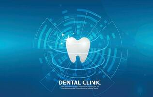 Zähne Schutz Konzept Vektor realistisch Illustration. Oral Pflege, Dental Gesundheit Konzept Design Vorlage Konzept Design Vorlage