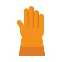 Arbeiten Handschuhe Vektor eben Symbol zum persönlich und kommerziell verwenden.