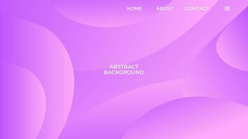 abstrakt Hintergrund mit geometrisch Formen Gradient lila glatt Flüssigkeit Farbe Design Vektor Vorlage gut zum modern Webseite, Hintergrund, Startseite Design