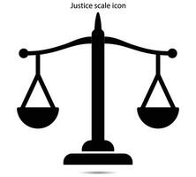 Gerechtigkeit Rahmen Symbol, Vektor Illustrator