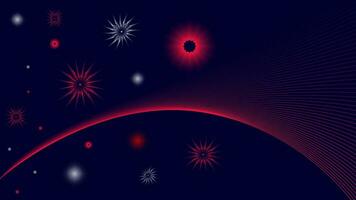 abstrakt röd och svart bakgrund med stjärnor, flytande marmor bakgrund vätska konst bakgrund digital bakgrund abstrakt marmorering vektor