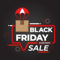 Black Friday Sale Social Media Post Promotion vektor
