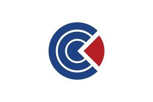 Buchstabe c-Logo-Design-Vorlage vektor