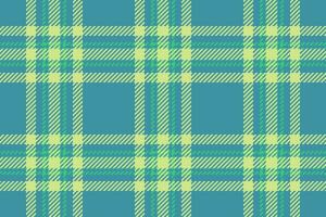 mönster textil- pläd av kolla upp bakgrund sömlös med en vektor tartan tyg textur.