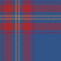 kariertes Karomuster. nahtlose Stoffstruktur. Tartan-Textildruck. vektor