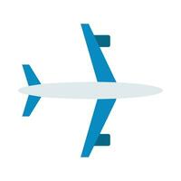 Flugzeug Vektor eben Symbol zum persönlich und kommerziell verwenden.