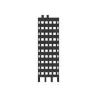 monochrome illustrationen städtische gebäude geschäftsbüros wolkenkratzer