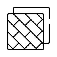 Fußboden Fliesen Vektor Design, Bodenbelag Symbol mit Pixel perfekt Grafik