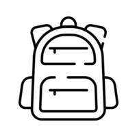 erhalten Ihre Hände auf Schule Tasche Vektor Design, Prämie praktisch Symbol von Rucksack