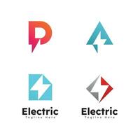 elektrisch Logo Symbol Symbol Vorlage Design vektor