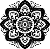 Mandala - - hoch Qualität Vektor Logo - - Vektor Illustration Ideal zum T-Shirt Grafik