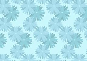 Blauer Blumenhintergrund vektor