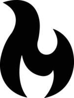 Feuer Symbol im eben Stil. Feuer Flamme Symbol isoliert auf Lagerfeuer Silhouette Logotyp. Notfall verbunden enthält eine solche automatisiert extern Defibrillator, Sirene Vektor Apps Webseite