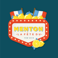 Menton France Citron Festival Vector