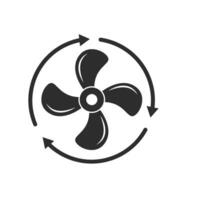 Propeller Symbol Vektor Element Design Vorlage