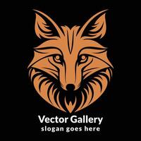 Vektor Fuchs Logo Design Vorlage