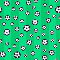 Fußball nahtlose Muster. vektor
