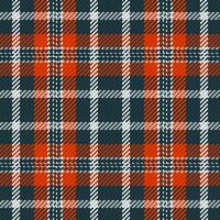 Nahtloses Muster aus schottischem Tartan-Plaid. wiederholbarer hintergrund mit karierter stoffstruktur. Vektorhintergrund gestreifter Textildruck. vektor