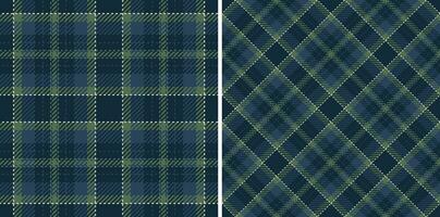 bakgrund kolla upp textil- av sömlös textur pläd med en tyg mönster vektor tartan.