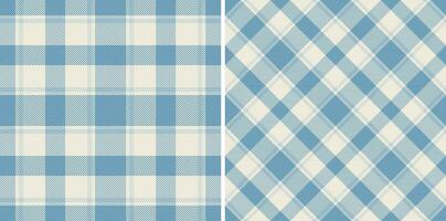 prüfen Plaid Vektor von Textil- Muster Tartan mit ein Hintergrund Textur nahtlos Stoff.